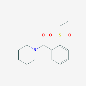 [2-(Ethylsulfonyl)phenyl](2-methylpiperidin-1-yl)methanone