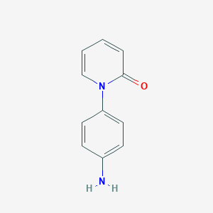 B111622 1-(4-Aminophenyl)-1H-pyridin-2-one CAS No. 13143-47-0