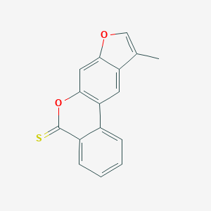 10-methyl-5H-benzo[c]furo[3,2-g]chromene-5-thione