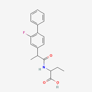 2-{[2-(2-Fluorobiphenyl-4-yl)propanoyl]amino}butanoic acid