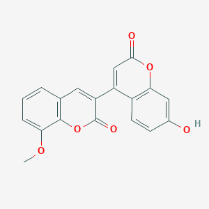 3-(7-hydroxy-2-oxo-2H-chromen-4-yl)-8-methoxy-2H-chromen-2-one