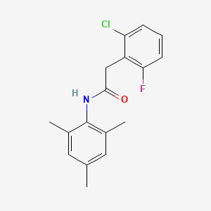 2-(2-chloro-6-fluorophenyl)-N-(2,4,6-trimethylphenyl)acetamide