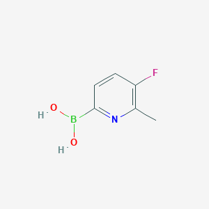 molecular formula C6H7BFNO2 B111646 Acide (5-fluoro-6-méthylpyridin-2-yl)boronique CAS No. 1208101-45-4