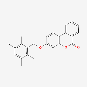 3-[(2,3,5,6-tetramethylbenzyl)oxy]-6H-benzo[c]chromen-6-one