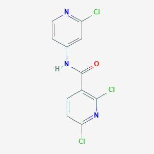 2,6-dichloro-N~3~-(2-chloro-4-pyridyl)nicotinamide