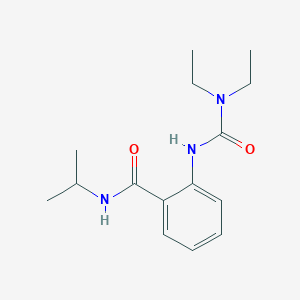 2-[(diethylcarbamoyl)amino]-N-(propan-2-yl)benzamide