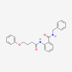 N-benzyl-2-[(4-phenoxybutanoyl)amino]benzamide