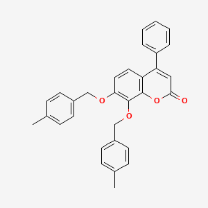 7,8-Bis-(4-methyl-benzyloxy)-4-phenyl-chromen-2-one