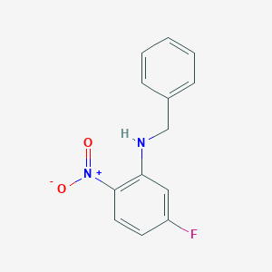 molecular formula C13H11FN2O2 B111657 N-Benzyl-5-fluoro-2-nitroaniline CAS No. 131885-34-2