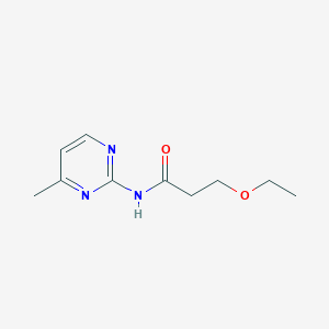 3-ethoxy-N-(4-methylpyrimidin-2-yl)propanamide