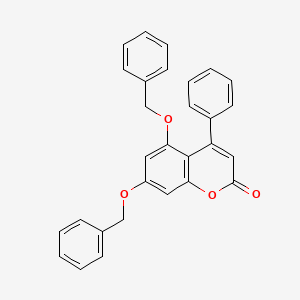 5,7-bis(benzyloxy)-4-phenyl-2H-chromen-2-one