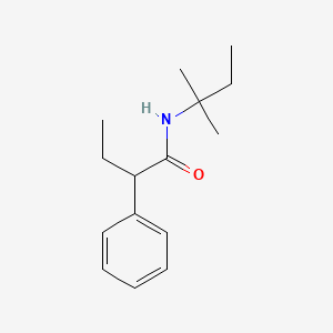 N-(2-methylbutan-2-yl)-2-phenylbutanamide