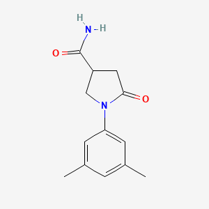 1-(3,5-Dimethylphenyl)-5-oxopyrrolidine-3-carboxamide