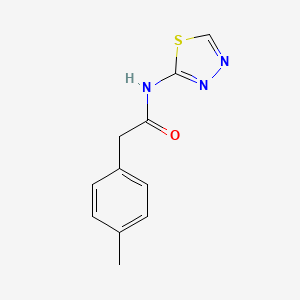 2-(4-methylphenyl)-N-(1,3,4-thiadiazol-2-yl)acetamide