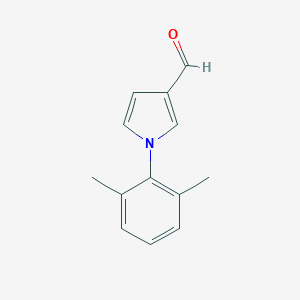 molecular formula C13H13NO B111669 1-(2,6-dimethylphenyl)-1H-pyrrole-3-carbaldehyde CAS No. 132688-31-4