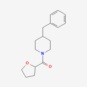 (4-Benzylpiperidin-1-yl)(tetrahydrofuran-2-yl)methanone