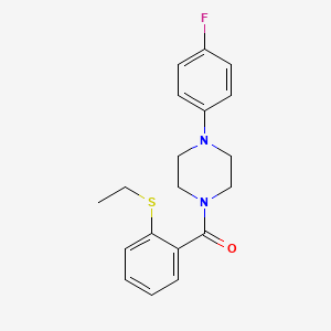 [2-(Ethylsulfanyl)phenyl][4-(4-fluorophenyl)piperazin-1-yl]methanone