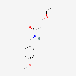 3-ethoxy-N-(4-methoxybenzyl)propanamide