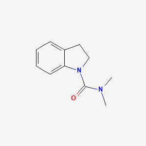 1H-Indole-1-carboxamide, 2,3-dihydro-N,N-dimethyl-