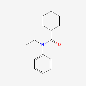 N-ethyl-N-phenylcyclohexanecarboxamide