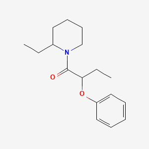 1-(2-Ethylpiperidin-1-yl)-2-phenoxybutan-1-one