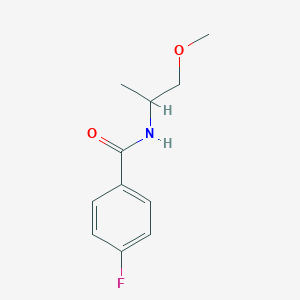 4-fluoro-N-(1-methoxypropan-2-yl)benzamide