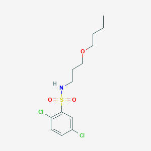 N-(3-butoxypropyl)-2,5-dichlorobenzenesulfonamide