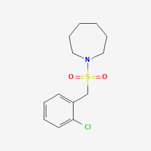 1-[(2-Chlorobenzyl)sulfonyl]azepane