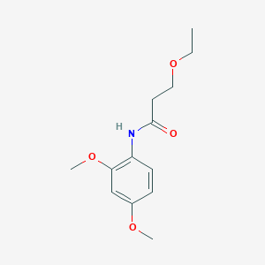 N-(2,4-dimethoxyphenyl)-3-ethoxypropanamide