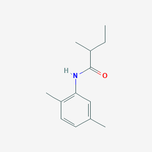 molecular formula C13H19NO B11169443 N-(2,5-dimethylphenyl)-2-methylbutanamide 