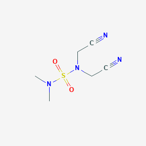 N,N-bis(cyanomethyl)-N',N'-dimethylsulfuric diamide