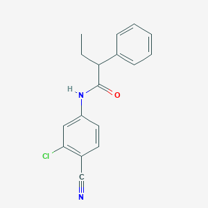 N-(3-chloro-4-cyanophenyl)-2-phenylbutanamide