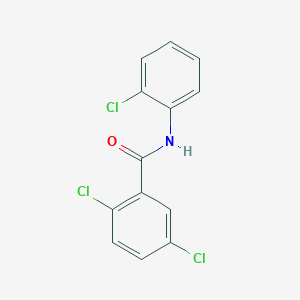 molecular formula C13H8Cl3NO B11169913 2,5-dichloro-N-(2-chlorophenyl)benzamide 