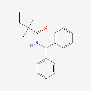 N-(diphenylmethyl)-2,2-dimethylbutanamide