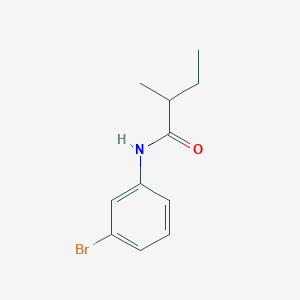 N-(3-bromophenyl)-2-methylbutanamide