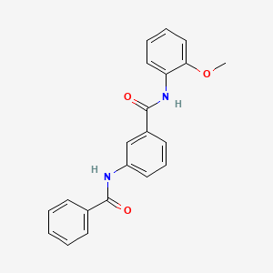 3-benzamido-N-(2-methoxyphenyl)benzamide