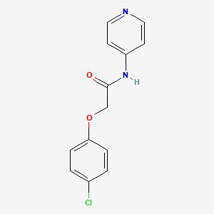 2-(4-chlorophenoxy)-N-(pyridin-4-yl)acetamide