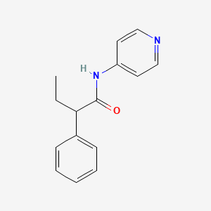 2-phenyl-N-(pyridin-4-yl)butanamide