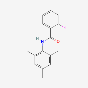 molecular formula C16H16INO B11170635 2-iodo-N-(2,4,6-trimethylphenyl)benzamide 