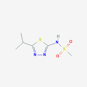 N-(5-Isopropyl-[1,3,4]thiadiazol-2-yl)-methanesulfonamide