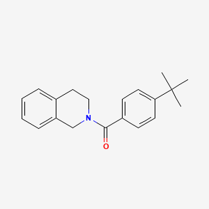 (4-tert-butylphenyl)(3,4-dihydroisoquinolin-2(1H)-yl)methanone