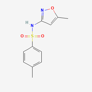 4-methyl-N-(5-methyl-1,2-oxazol-3-yl)benzenesulfonamide