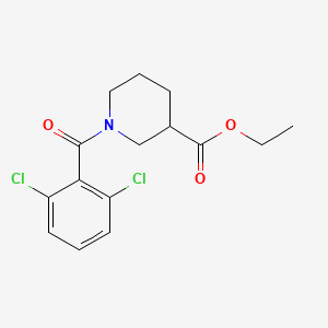 Ethyl 1-(2,6-dichlorobenzoyl)piperidine-3-carboxylate