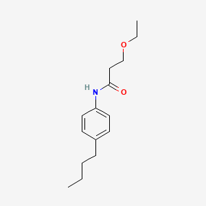 N-(4-butylphenyl)-3-ethoxypropanamide