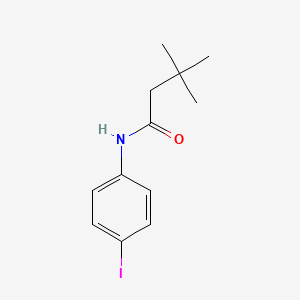 N-(4-iodophenyl)-3,3-dimethylbutanamide