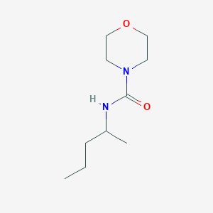 N-(pentan-2-yl)morpholine-4-carboxamide