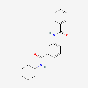 3-benzamido-N-cyclohexylbenzamide