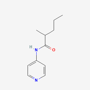 molecular formula C11H16N2O B11171154 2-methyl-N-(pyridin-4-yl)pentanamide 