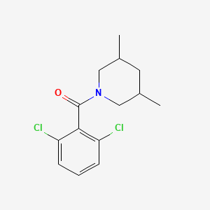 (2,6-Dichlorophenyl)(3,5-dimethylpiperidin-1-yl)methanone