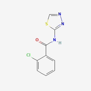 2-chloro-N-(1,3,4-thiadiazol-2-yl)benzamide